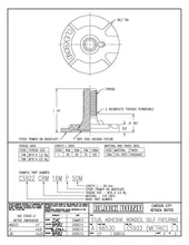 Load image into Gallery viewer, Click Bond Stud, CS922CRM16MP50M , 2-3/8" dia. Base M16 x 50mm 316SS Primed