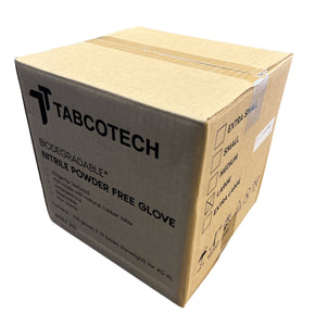 Case Large Biodegradable Nitrile Disposable Gloves