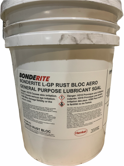 BONDERITE® L-GP Rust Bloc Aero(TURCO RUST BLOC) PER 5GL, $419 ...
