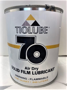 Tiolube 70 , MIL-L-23398 , Quart